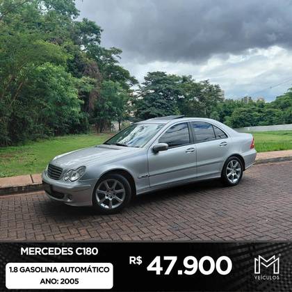 MERCEDES-BENZ C 180 1.8 16V GASOLINA 4P AUTOMÁTICO